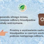 Odbiór bioodpadów przesunięty