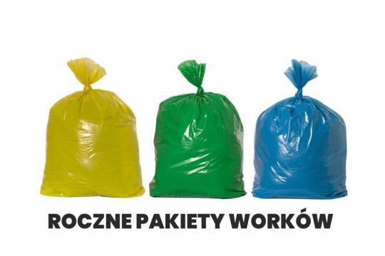 Dystrybucja pakietów worków do segregacji odpadów na terenie gminy Cisek