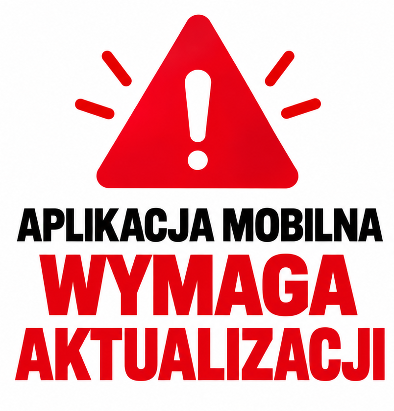 Komunikat dla użytkowników aplikacji mobilnej Czysty Region