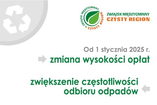 Od 1 stycznia nowe stawki opłat i zmiany w częstotliwości odbioru odpadów