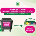 Zakończenie pilotażowej zbiórki odzieży i tekstyliów