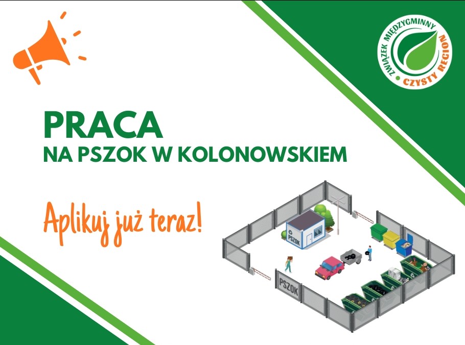 Praca na PSZOK w Kolonowskiem